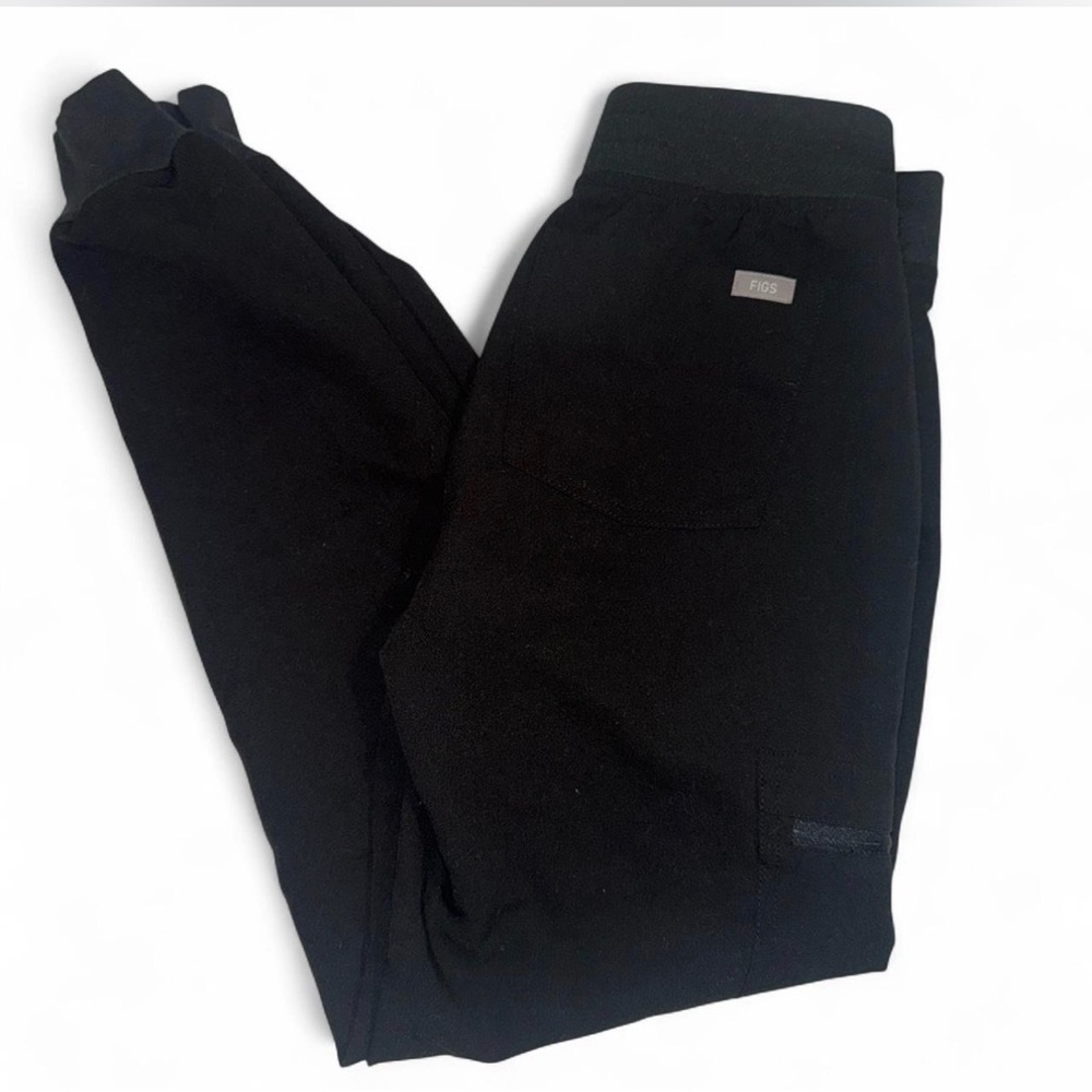 Figs womens Black Joggers size XXS
